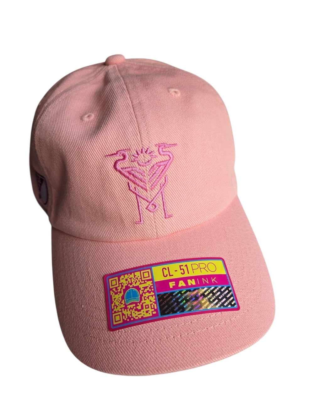 Inter Miami CF Pink Bamboo Slouch Adjustable Hat -Fan Ink UNISEX -